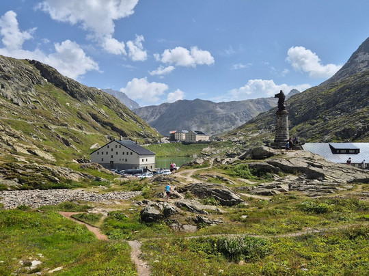 Via Francigena Passo Gran San Bernardo - Echevennoz