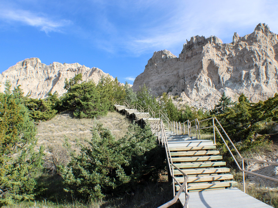 Badlands Wilderness Overlook-Interior必去景点