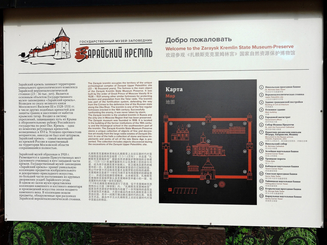 Zaraysk Kremlin State Museum Reserve-Zaraysk必去景点