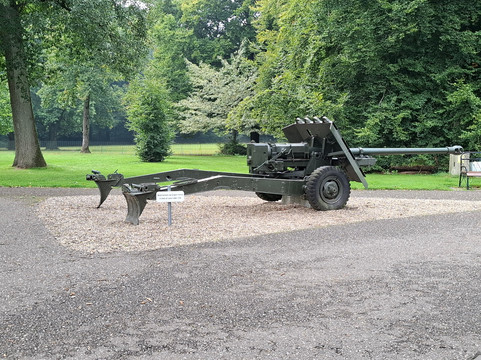 17 ponder Antitank-kanon em OOsterbeek