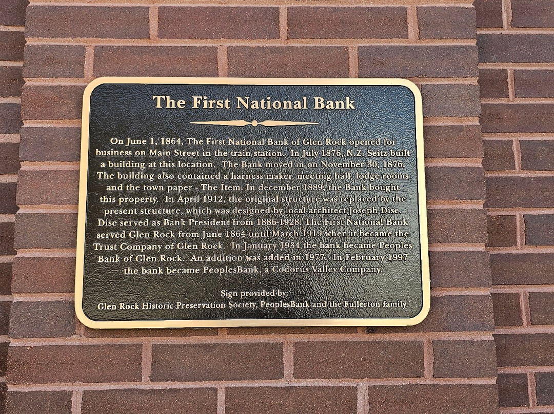 The First National Bank