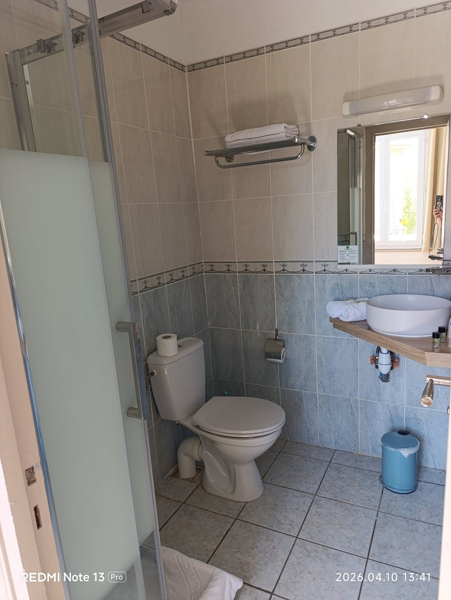 Hotel Bellevue Saint Florent-浴室