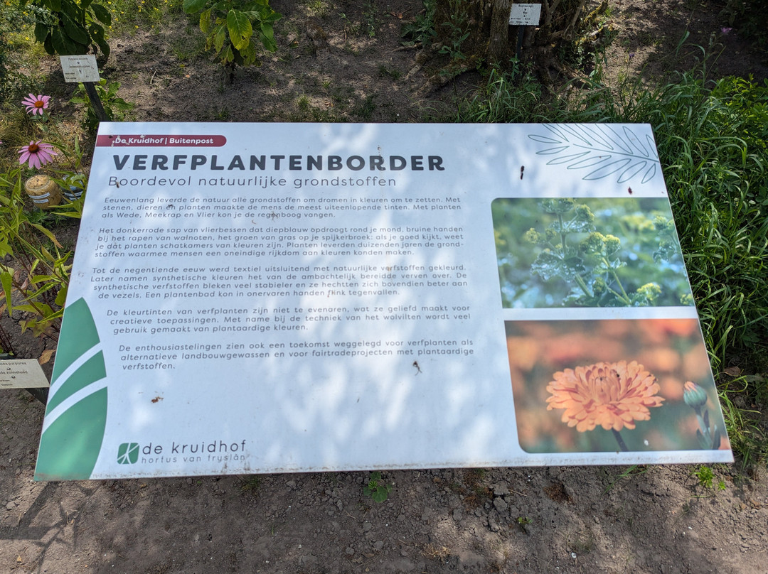 De Kruidhof Hortus van Friesland-Buitenpost必去景点