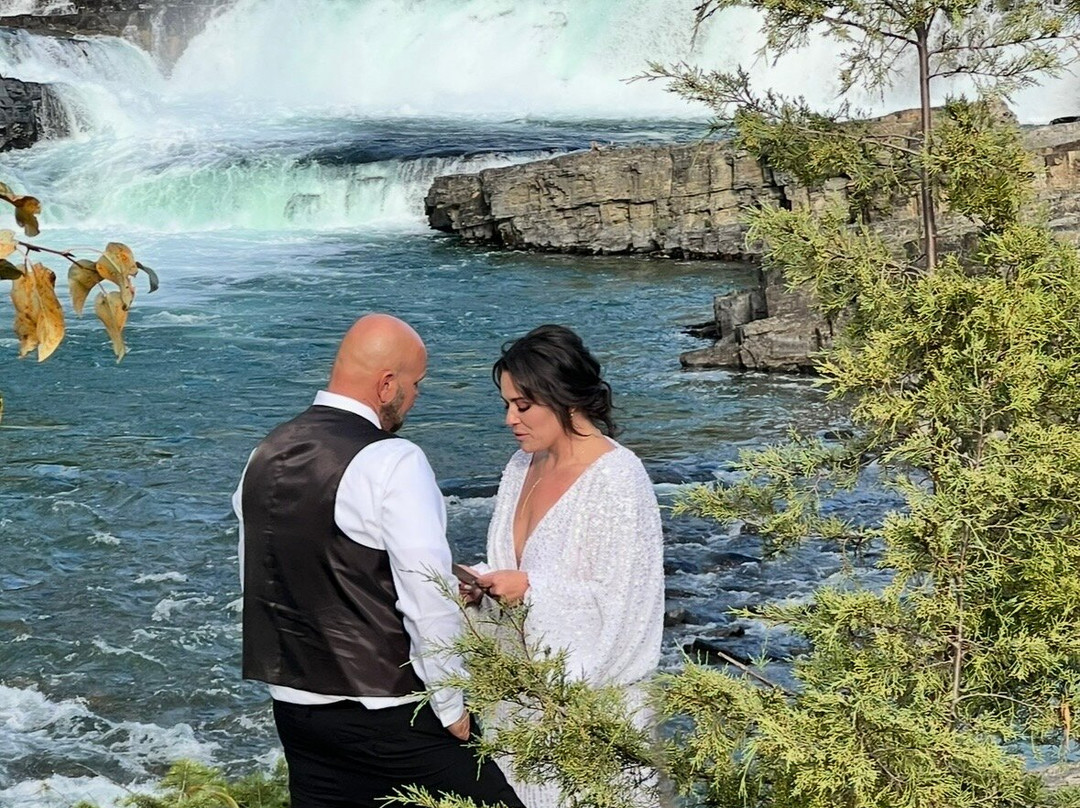 Kootenai Falls Swinging Bridge-Libby必去景点