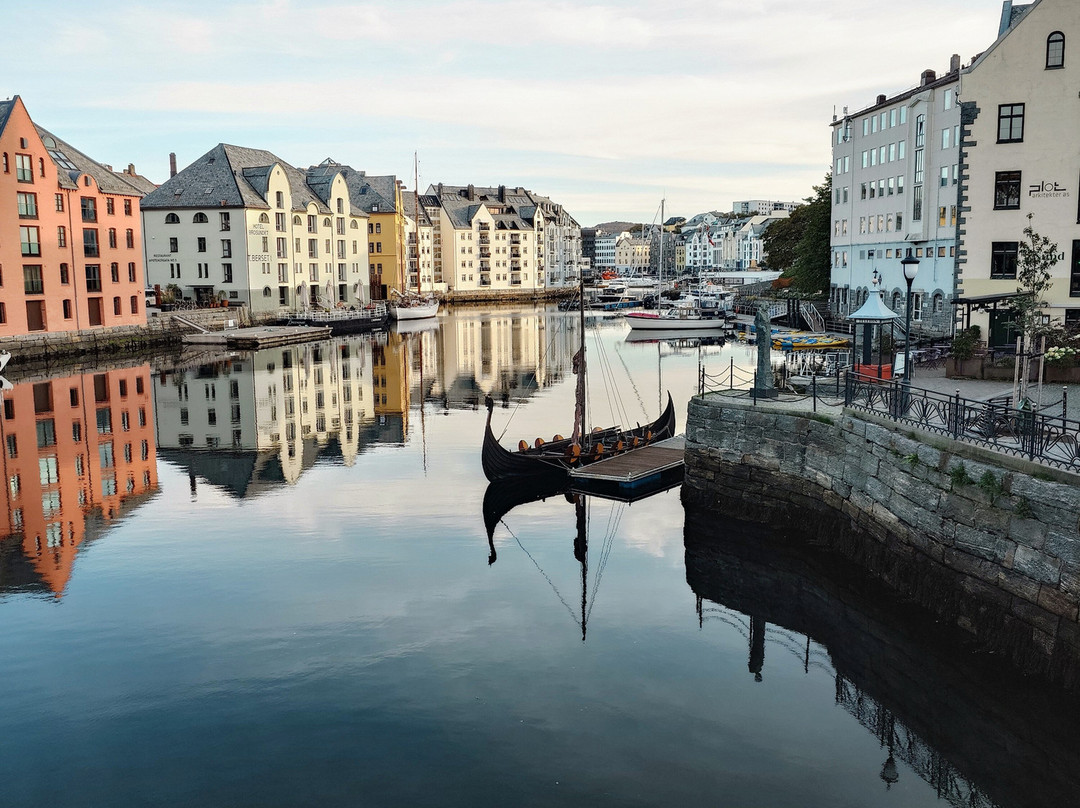 Brosundet i Ålesund-奥勒松必去景点