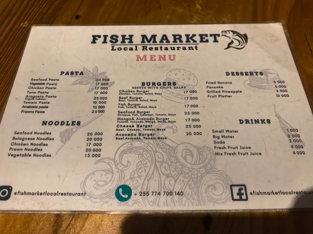Fish Market Local Restaurant
