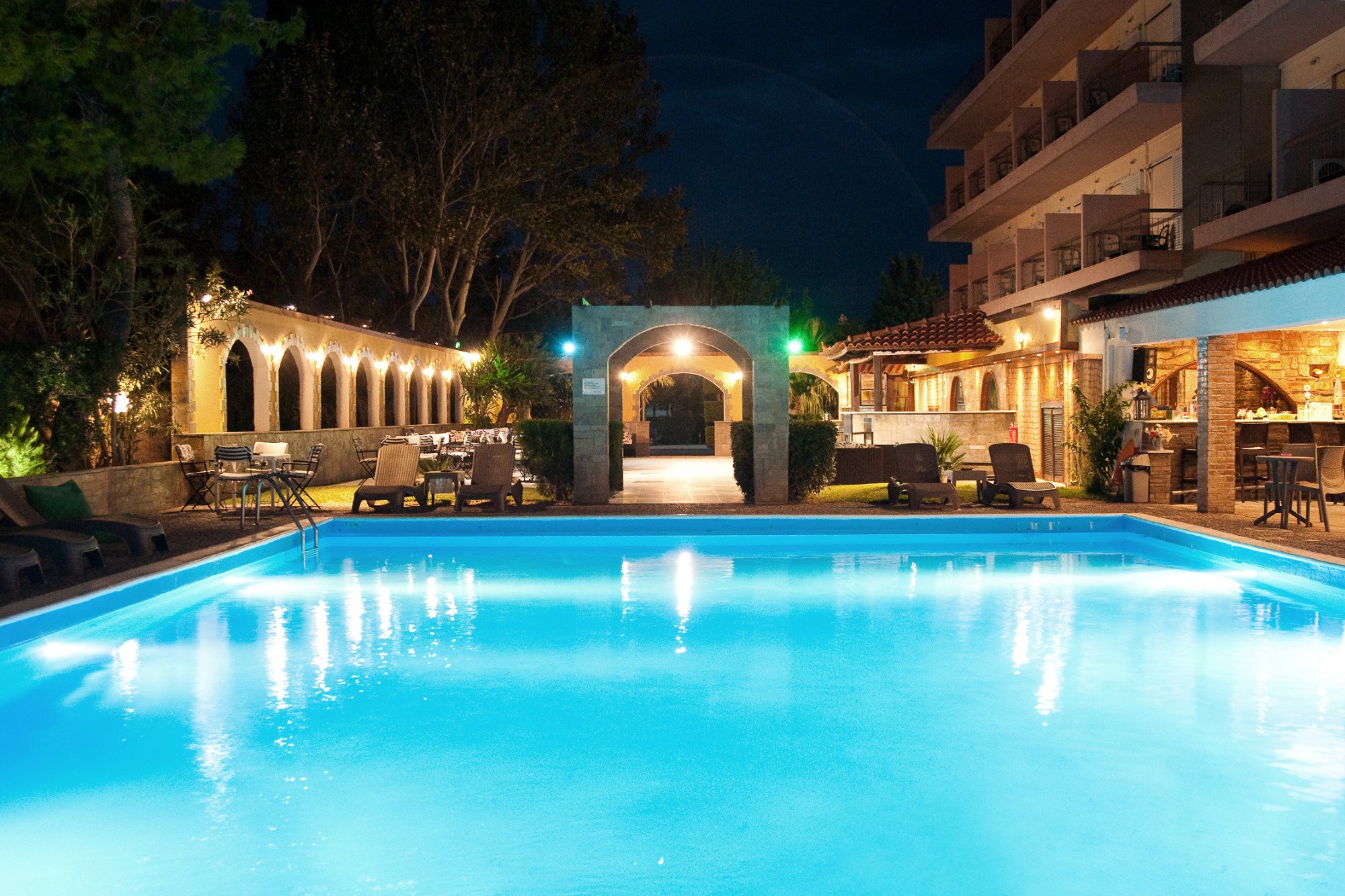 Stefania Beach Resort-泳池