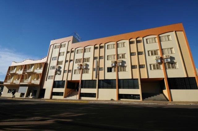 Tri Hotel Xanxerê-浴室