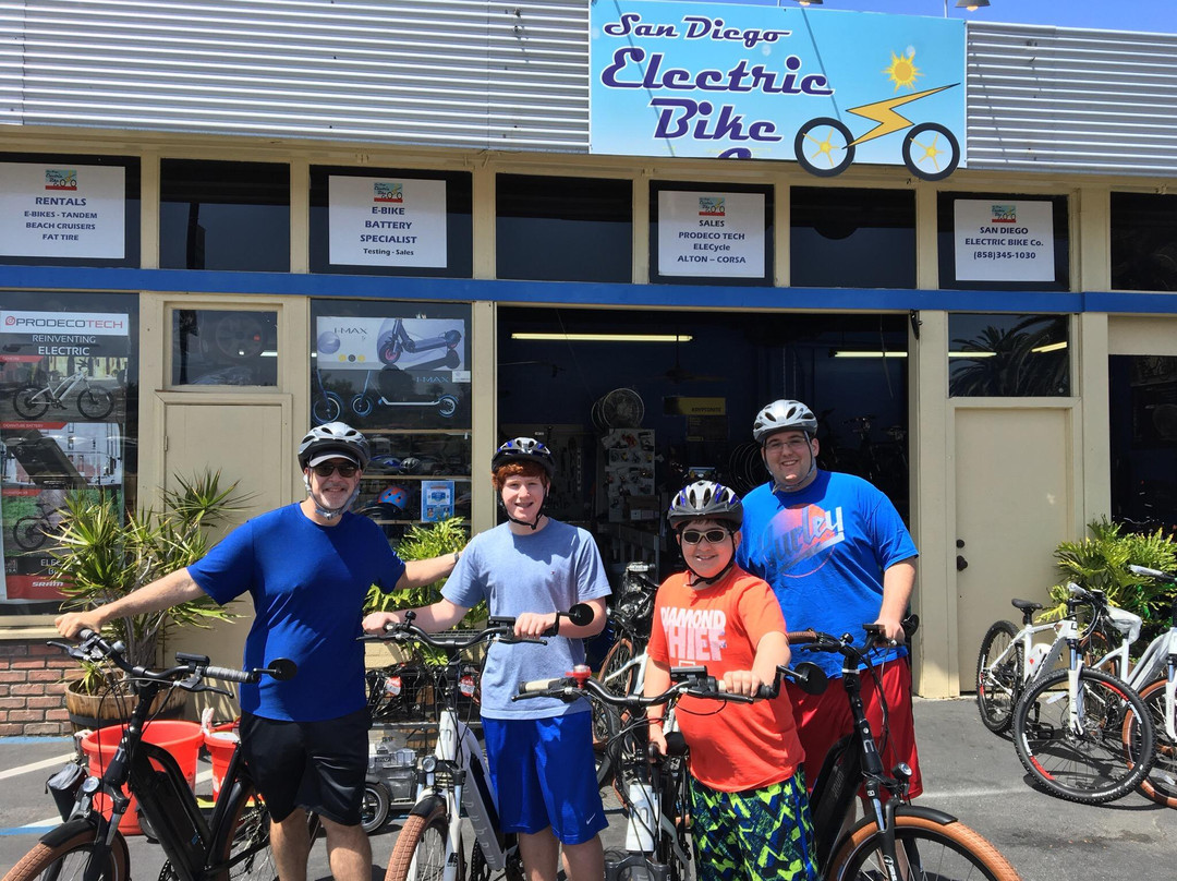 San Diego Electric Bike-索拉纳海滩必去景点