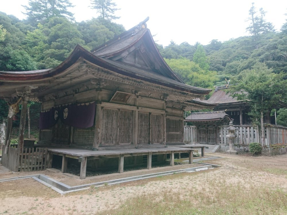 Ochidani Shrine Main Hall-鸟取市必去景点