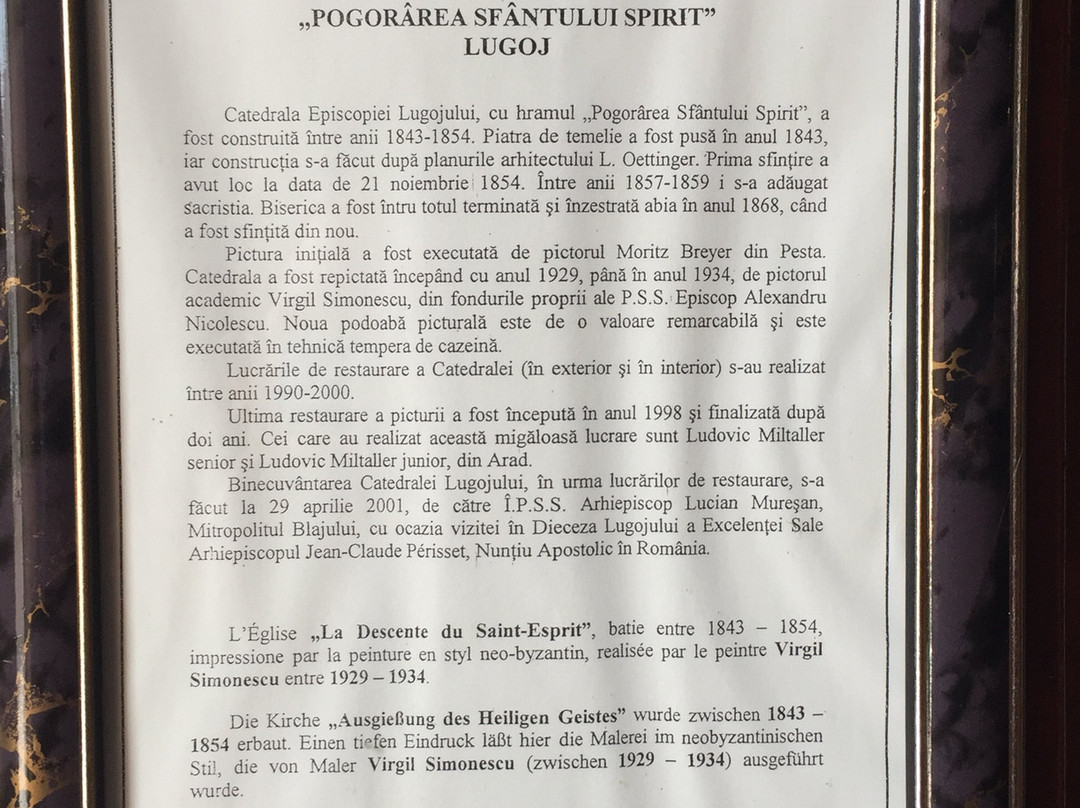 Catedrala Greco-Catolică Coborarea Sfantului Spirit景点图片