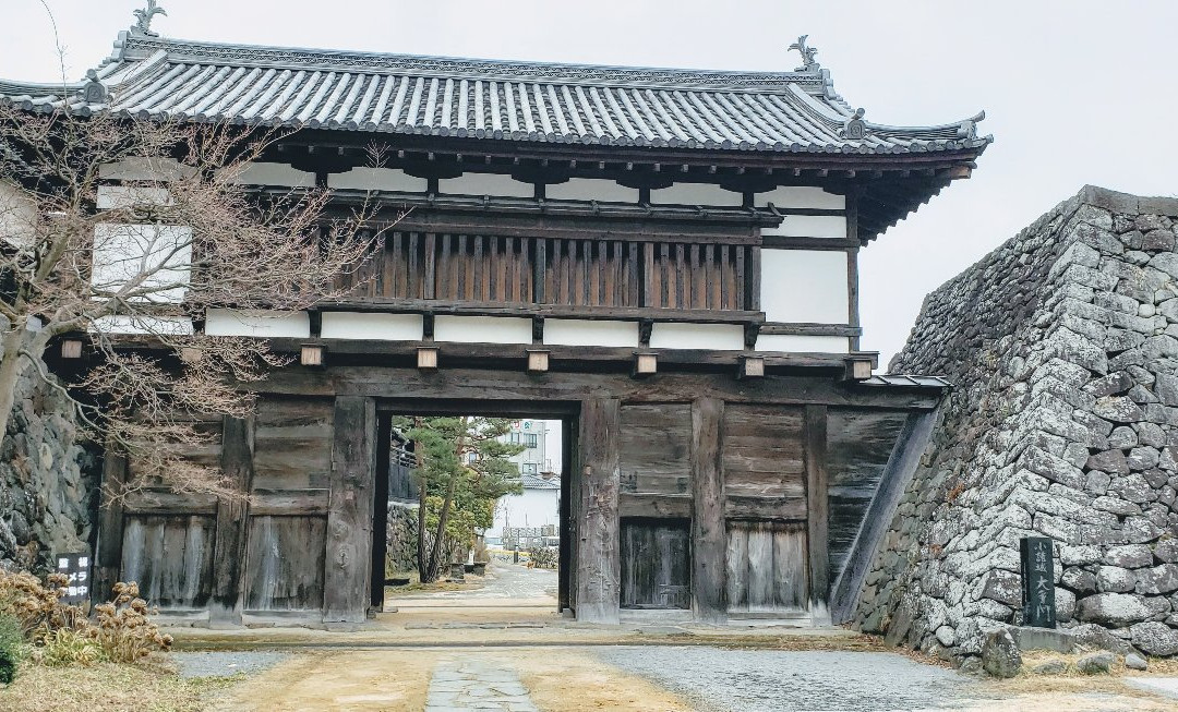 Komoro Castle Otemon-小诸市必去景点