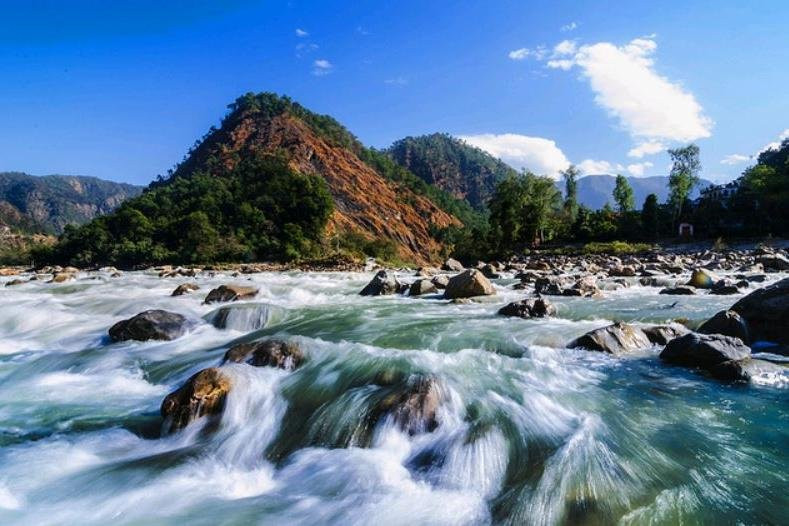 Outdoor Yoga Retreat Rishikesh India景点图片