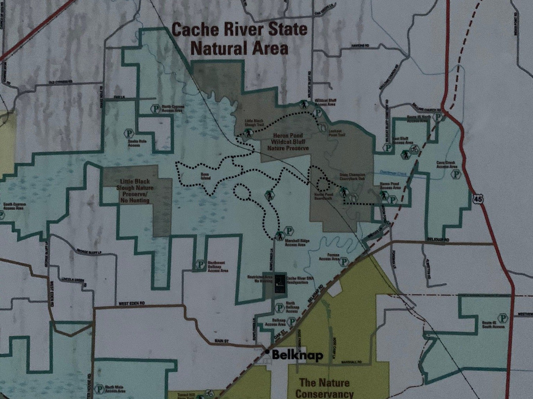 Cache River State Natural Area-Belknap必去景点