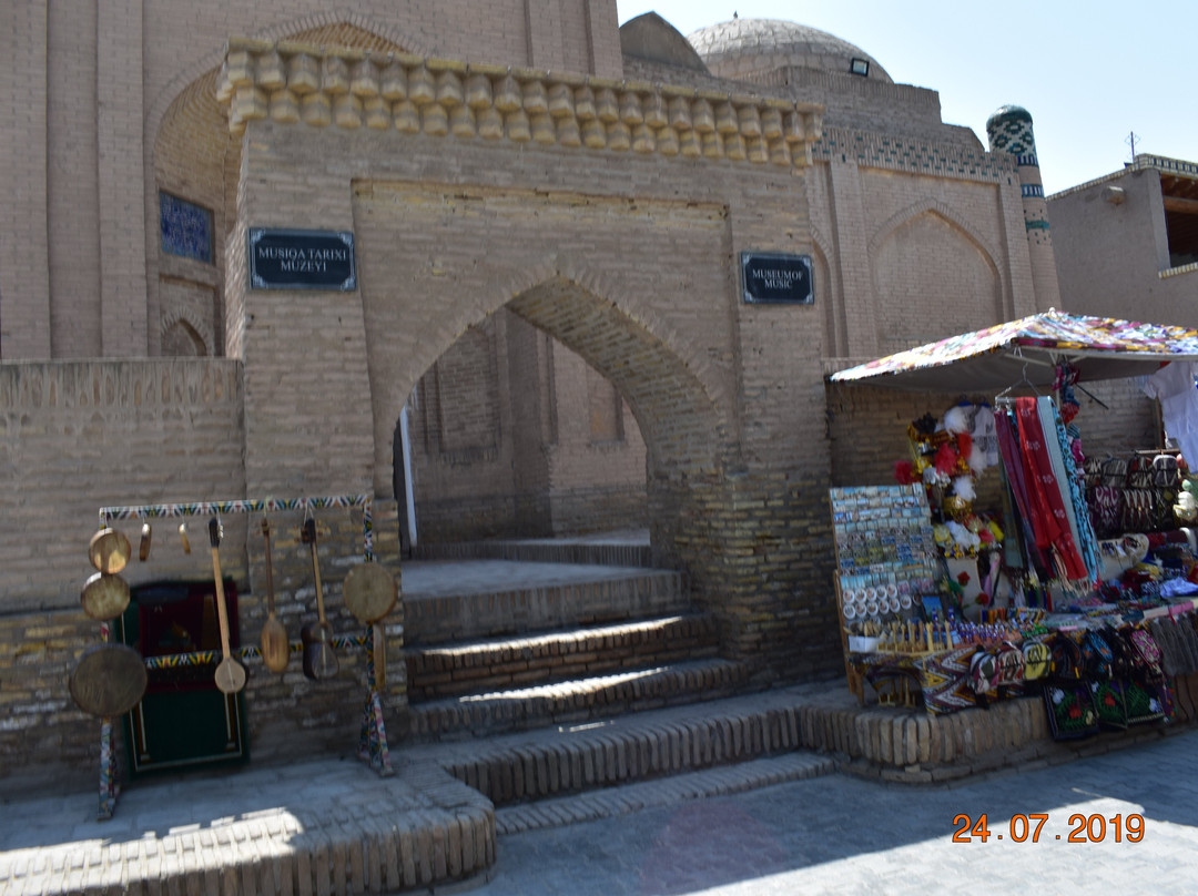 Qozi Kalon Madrassah - Museum of Musical Art-希瓦必去景点