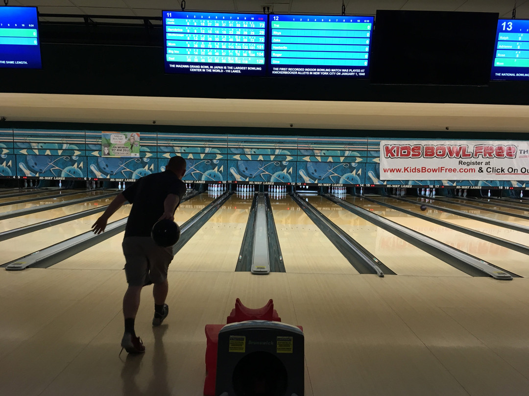 Hiway Lanes Bowling Center-Franklin必去景点