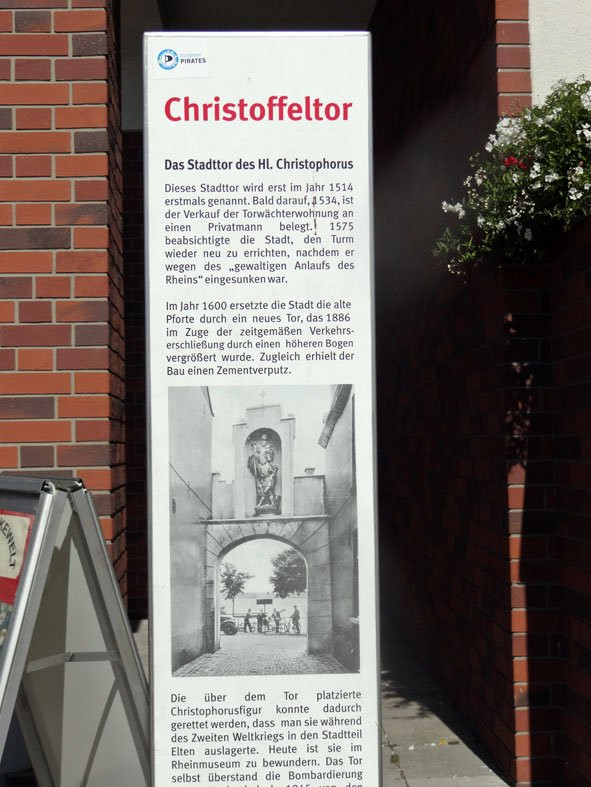 Christophorus-Stele-Emmerich必去景点