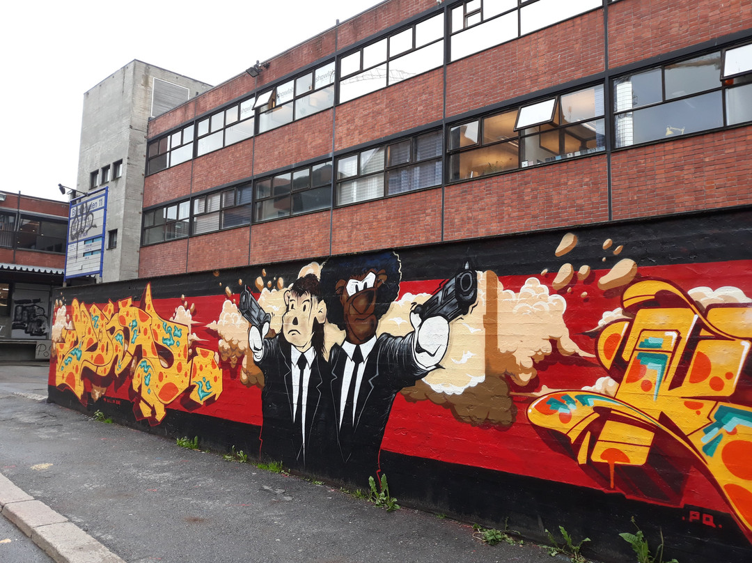 Street Art at Ingens gate-奥斯陆必去景点