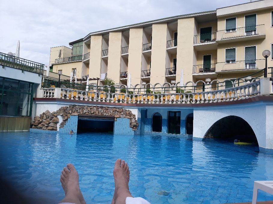 Hotel Olympia Terme-泳池