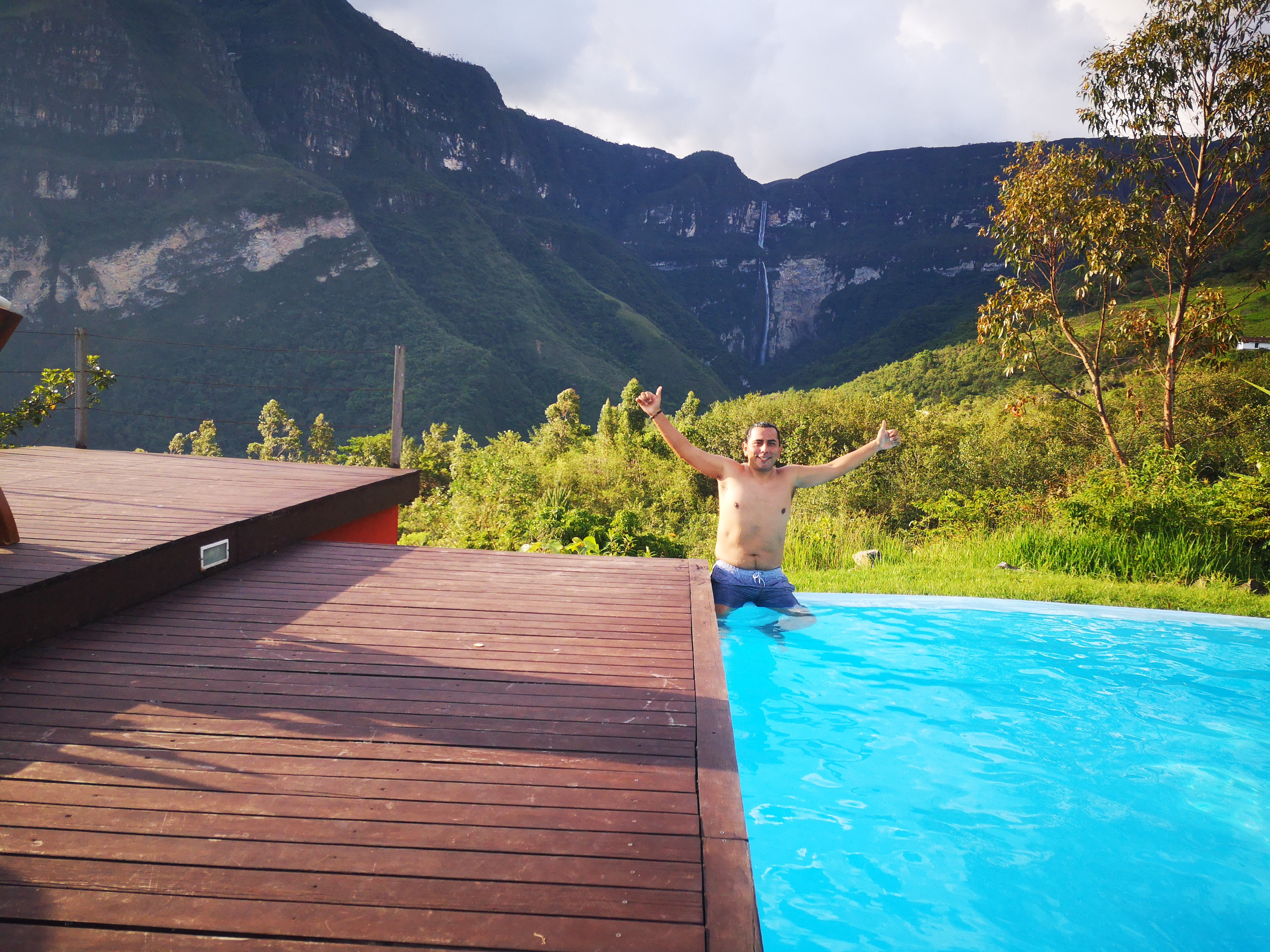 Gocta Andes Lodge-泳池
