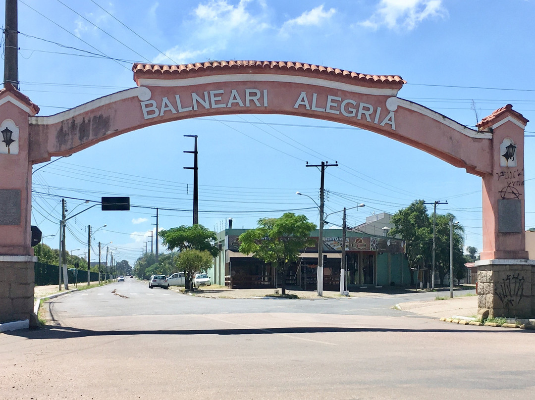 Portico do Balneario Alegria