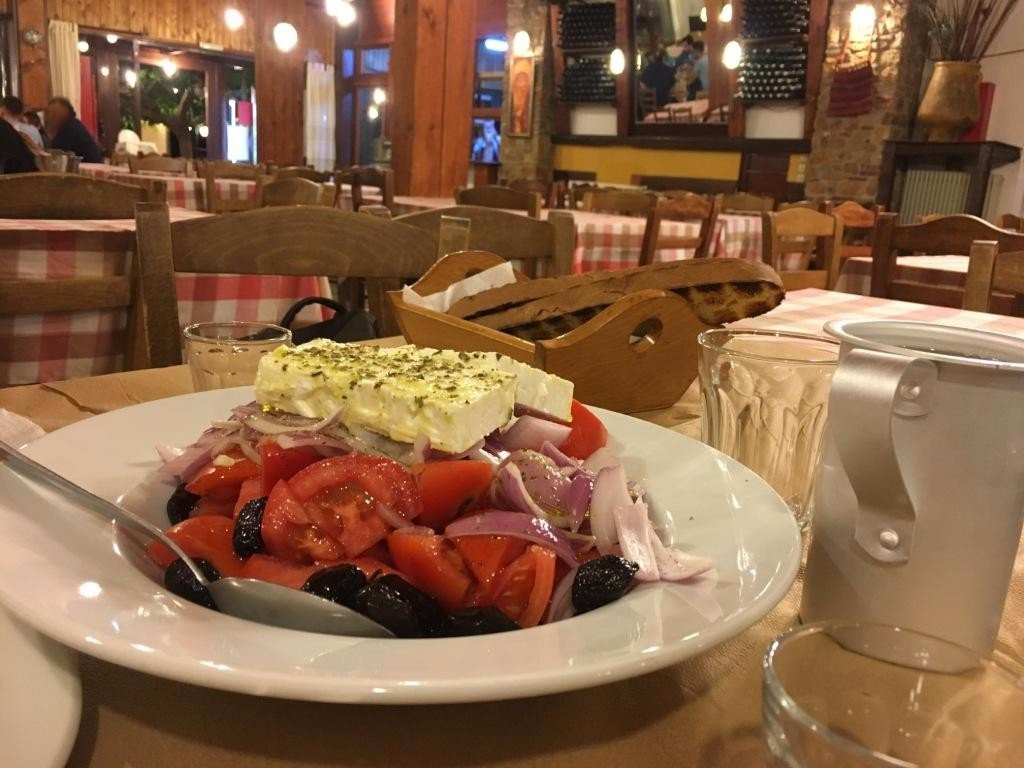 Agii Apostoli餐馆和美食-Galini