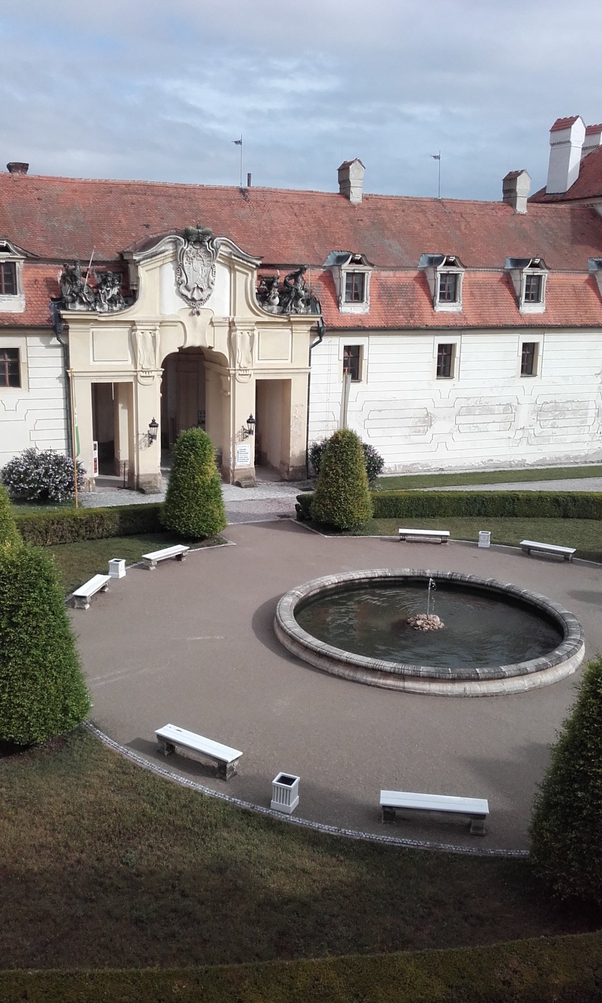 Anton Florian Zamecky Hotel Valtice-酒店景观