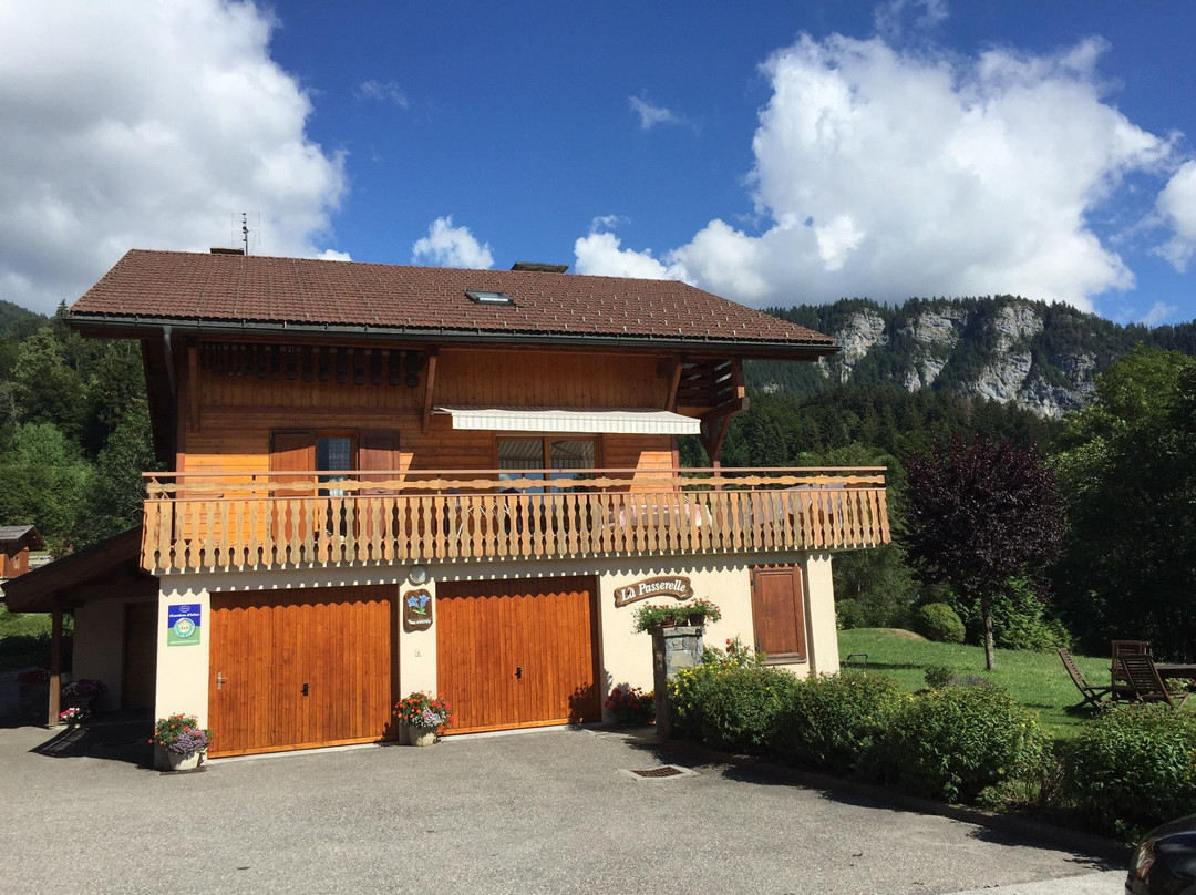 Saint-Jean-de-Sixt酒店住宿-Chambre La Passerelle