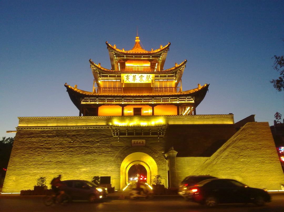 酒泉钟鼓楼景点图片