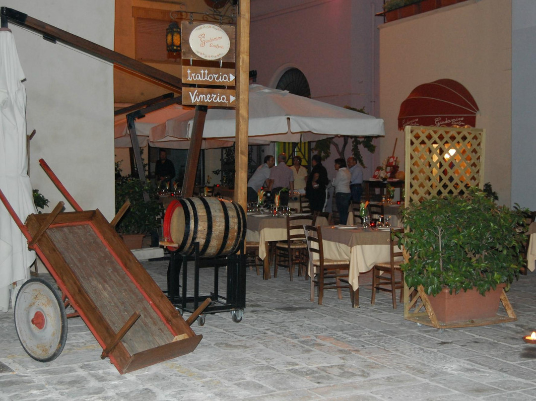 Ritorante Giudamino cantina