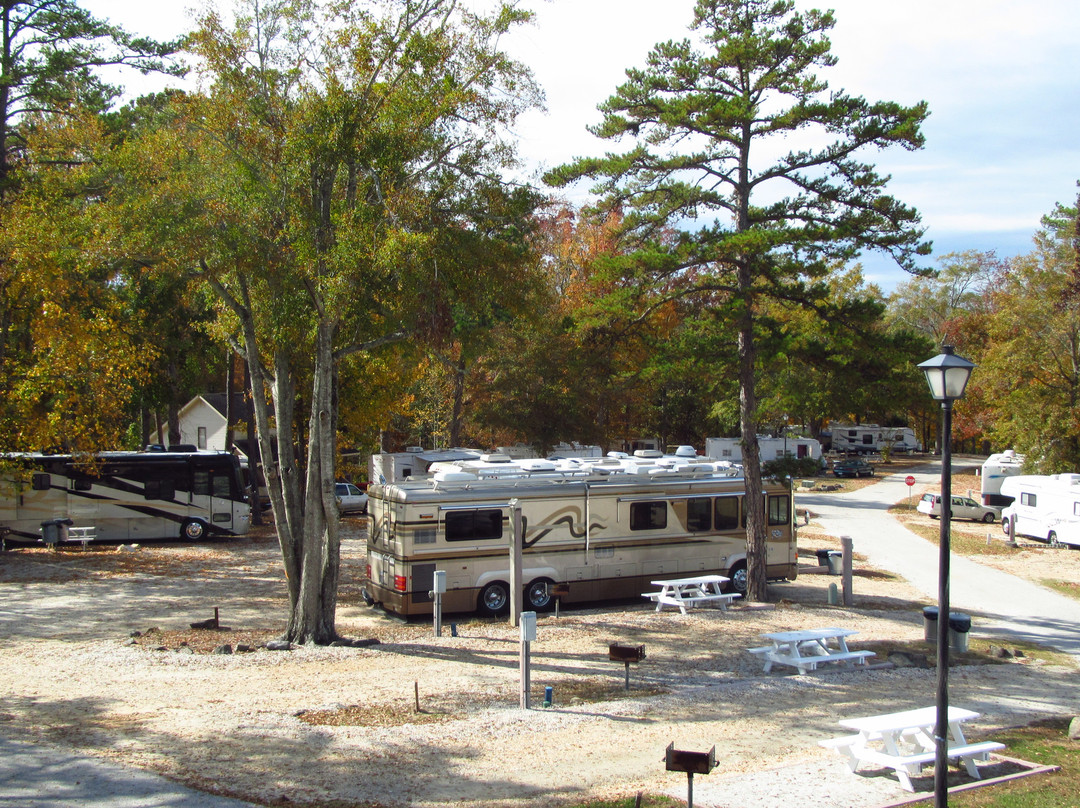 Auburn RV park at Leisure Time Campground