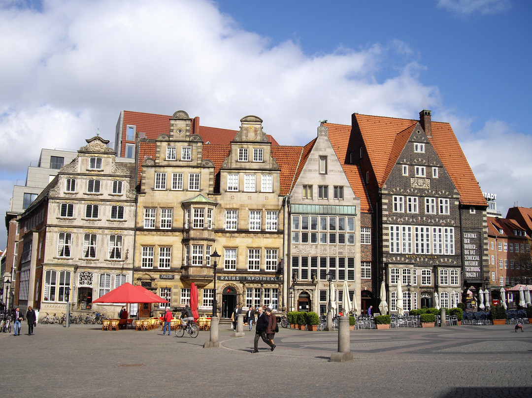 Marktplatz-不莱梅必去景点