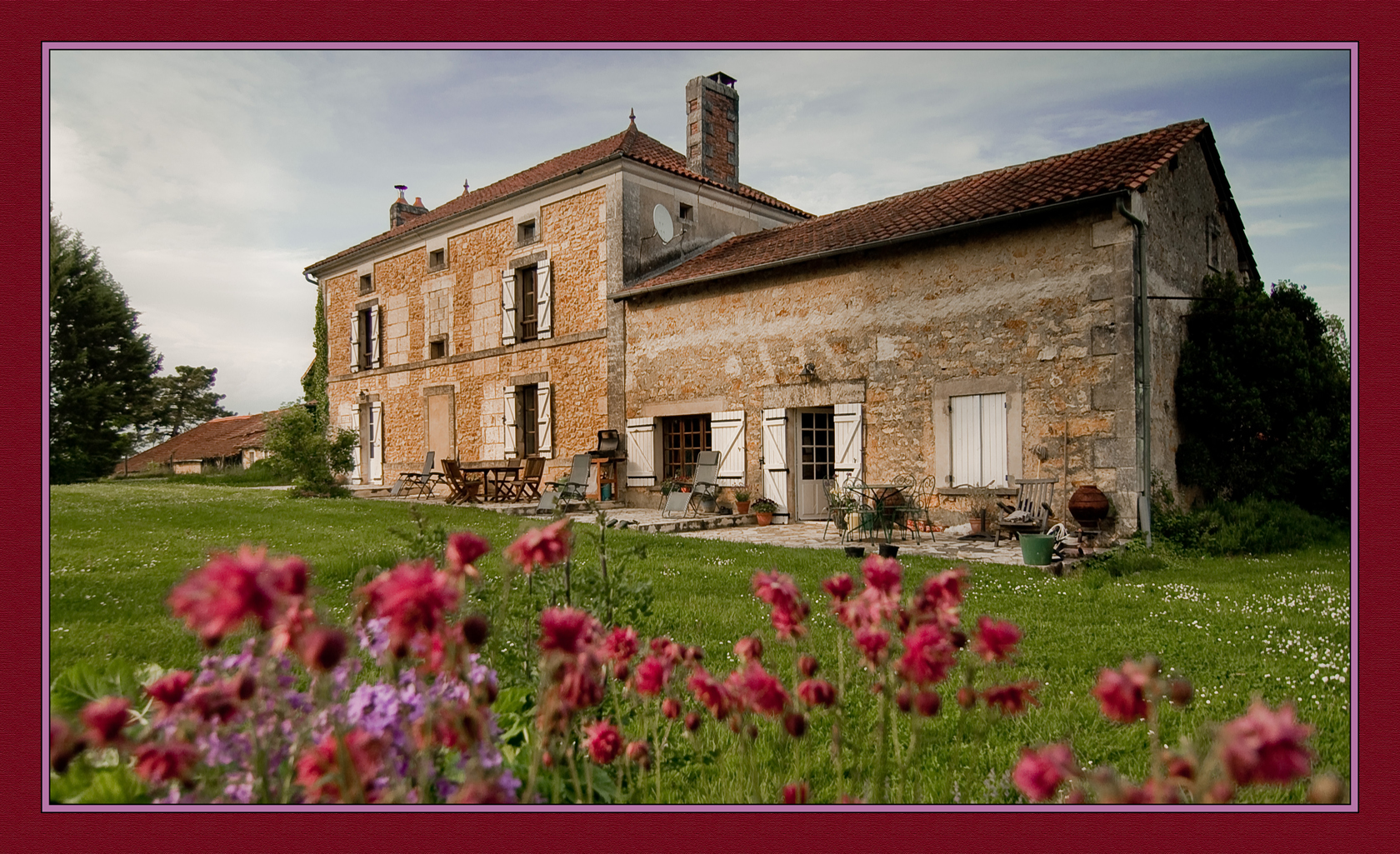 Chambres d'hotes at Puyfavard-浴室