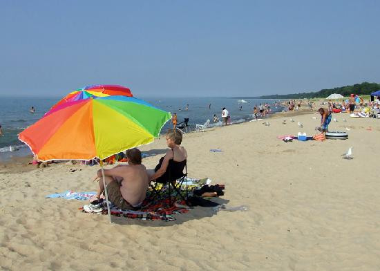 New Buffalo Public Beach-New Buffalo必去景点