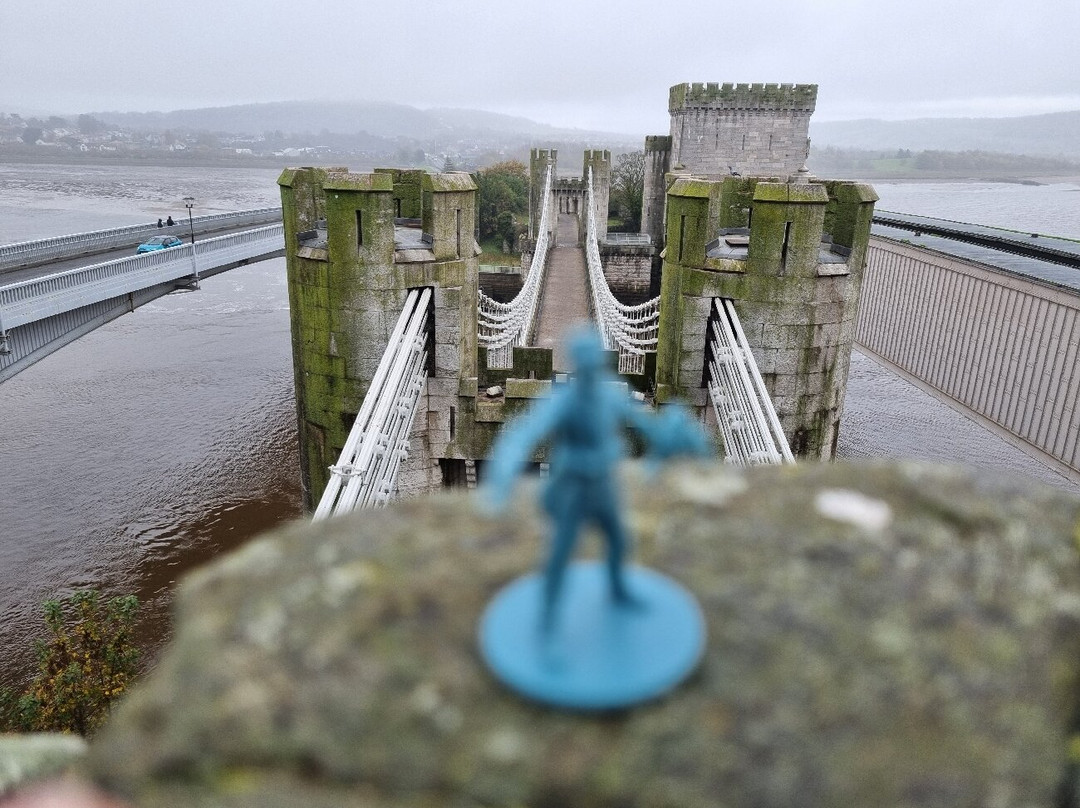 Conwy Suspension Bridge景点图片