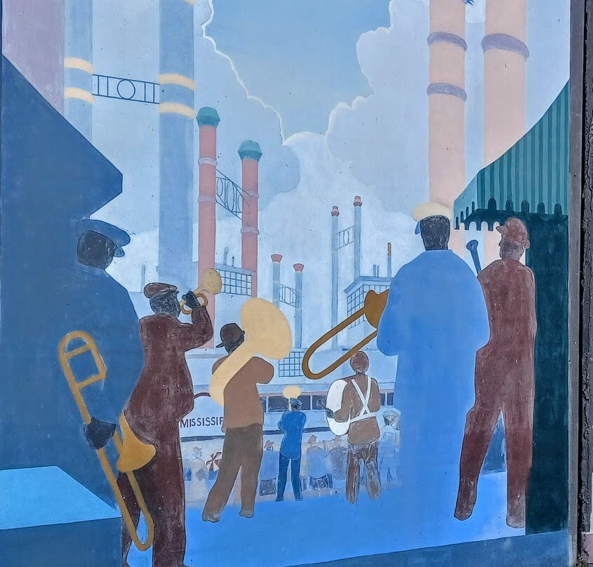 Vicksburg Riverfront Murals景点图片