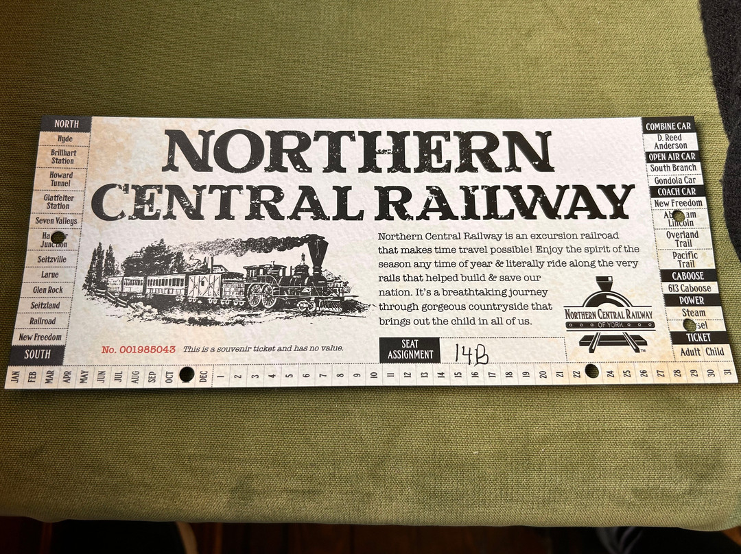 Northern Central Railway of York景点图片