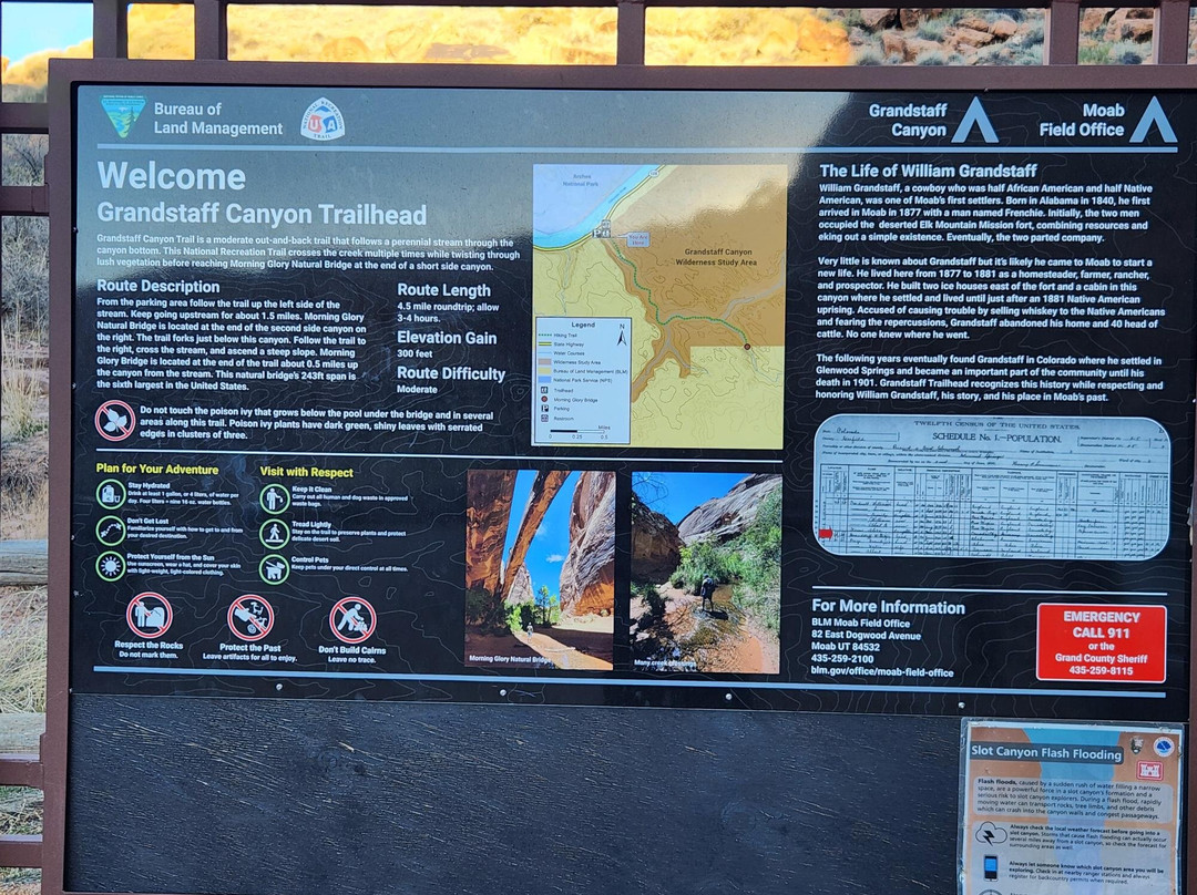 Grandstaff Canyon Trail-莫阿布必去景点