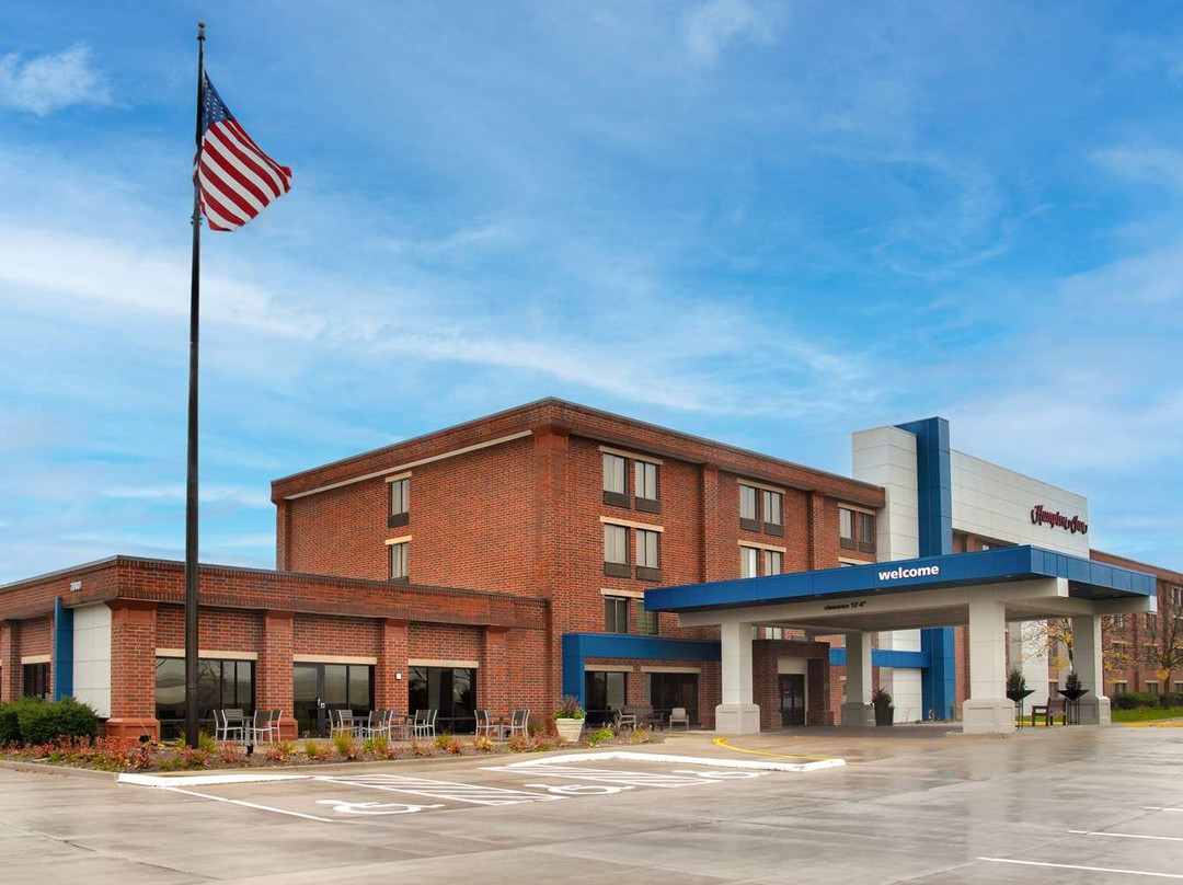 西得梅因酒店住宿-Hampton Inn West Des Moines Lake Drive