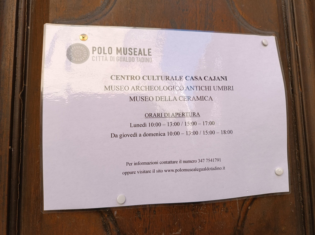 Museo Archeologico Antichi Umbri景点图片
