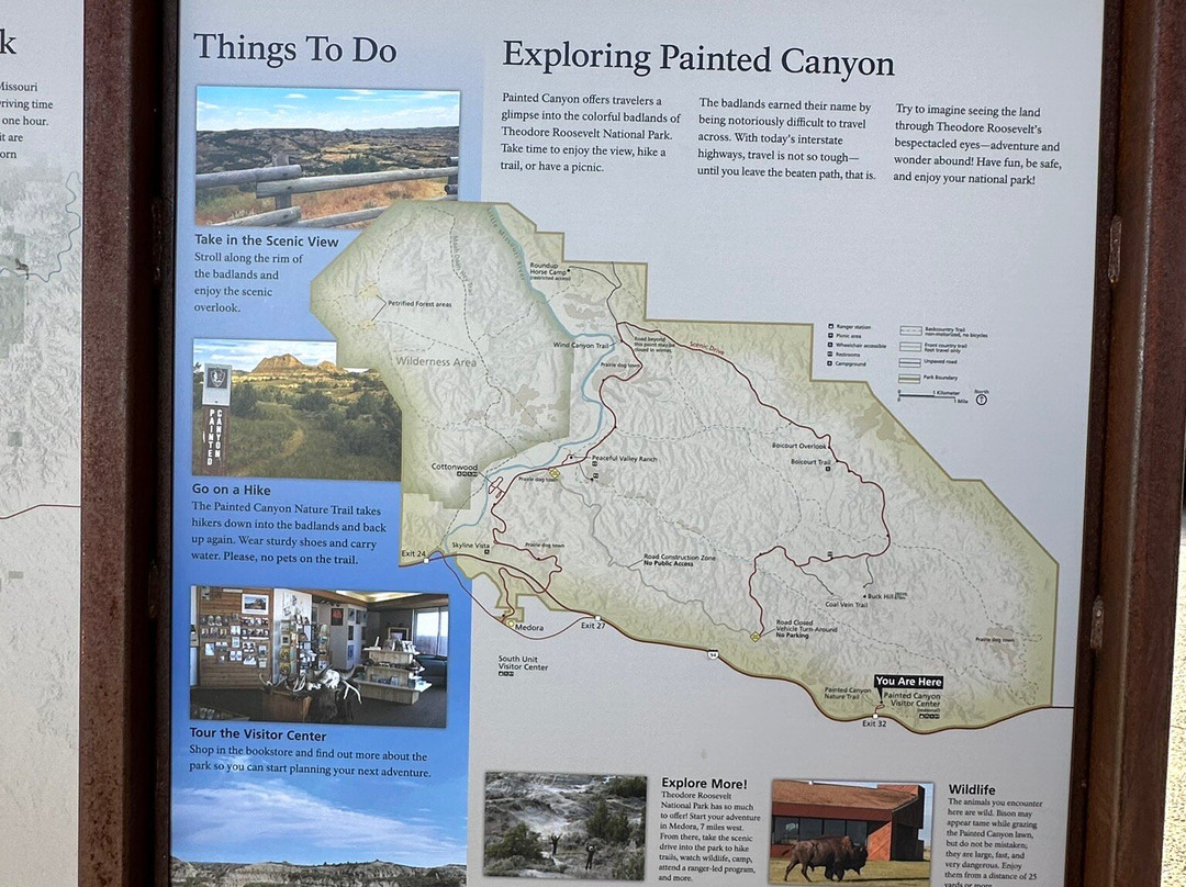 Painted Canyon Overlook景点图片