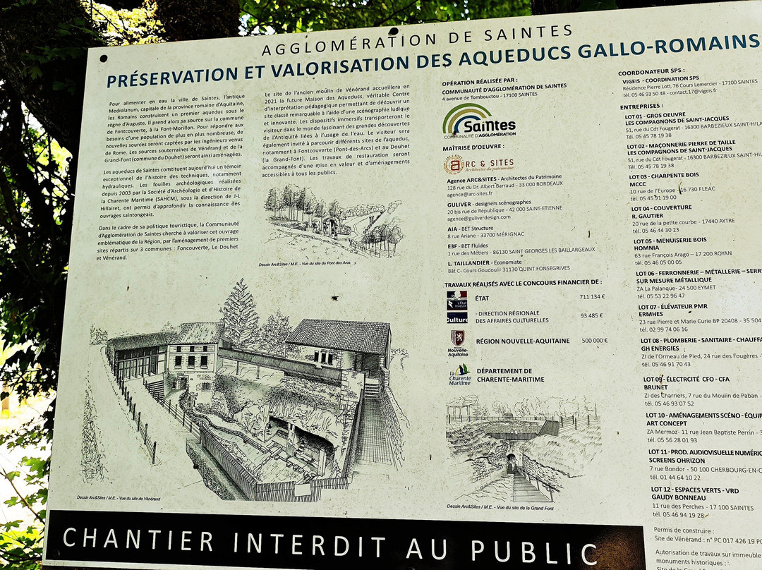 La Grand Font - Fontaine Romaine Souterraine-Le Douhet必去景点