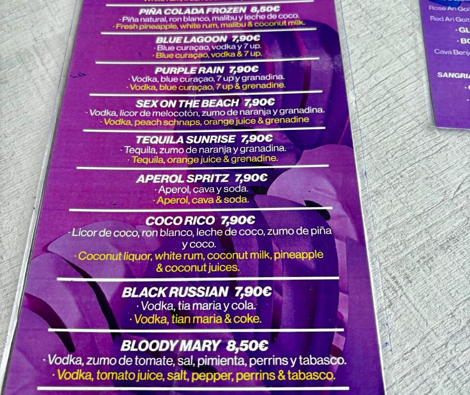 Sunset Bar-Palmanova必去景点