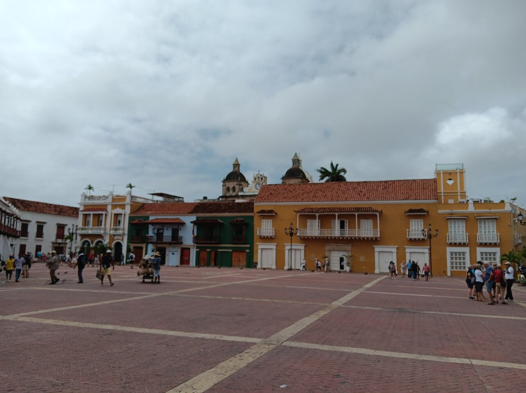 Plaza de la Aduana-卡塔赫纳必去景点