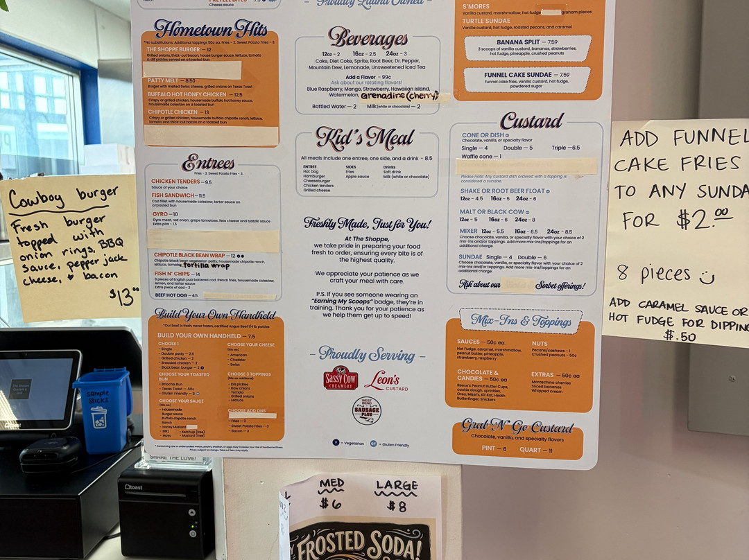 The Custard Shoppe And Grille