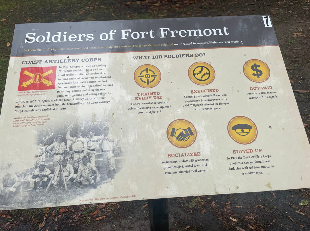 Fort Fremont-Saint Helena Island必去景点