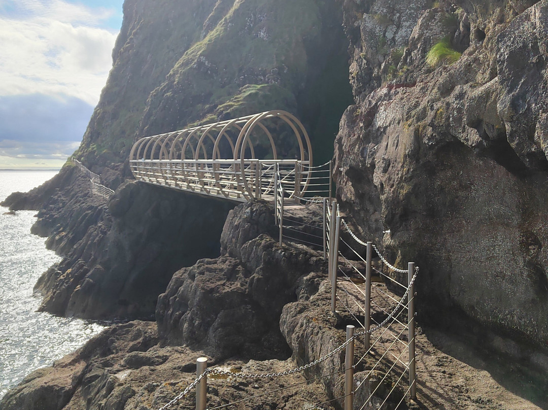 The Gobbins Cliff Path-Larne必去景点
