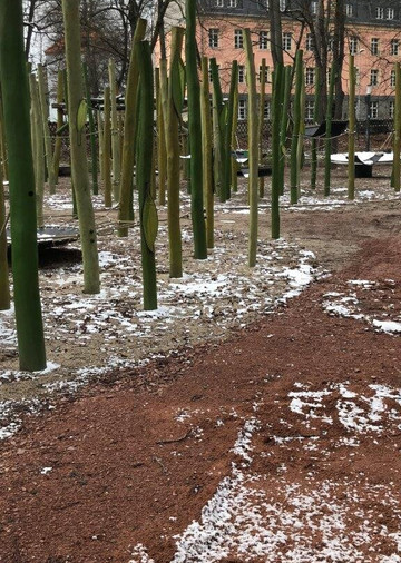 Youth playground at the Schwanenteich