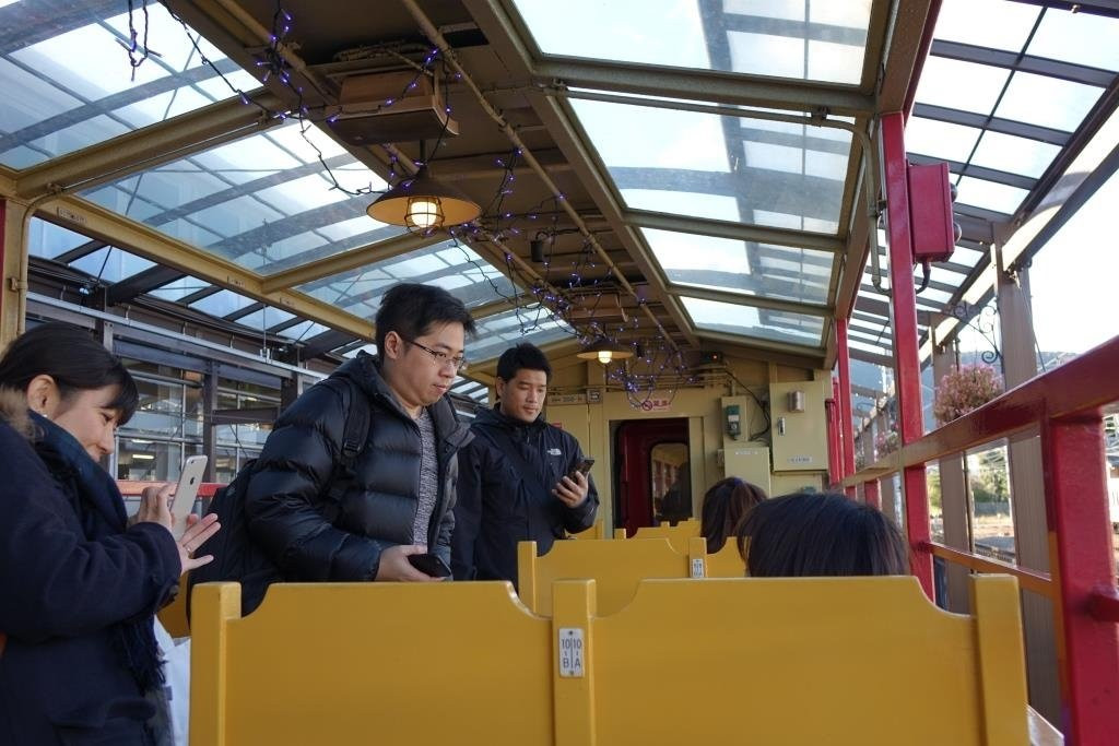 岚山嵯峨野观光小火车-京都市必去景点