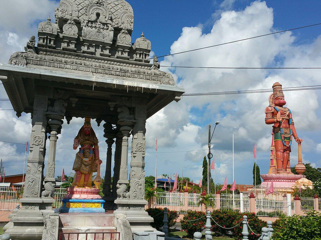 西班牙港旅游景点-Dattatreya Temple and Hanuman Statue